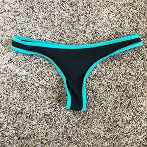 Green bikini bottoms